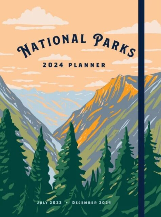 National Parks 2024 Weekly Planner av Editors of Rock Point