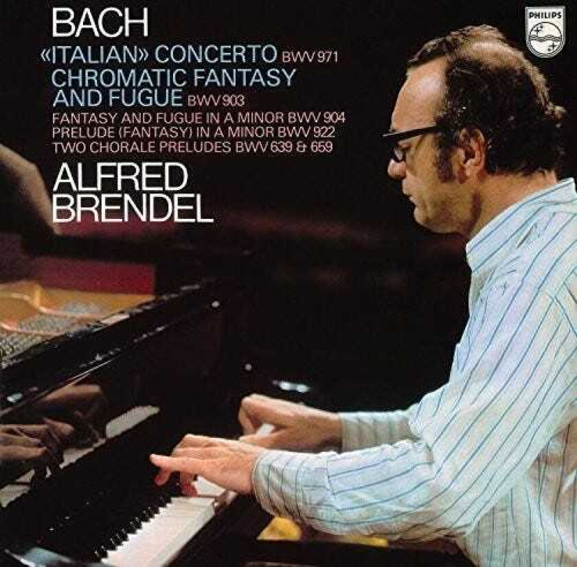 Alfred Brendel Italian Concerto / Chromatic Fantasy & Fugue Etc LP/Vinyl