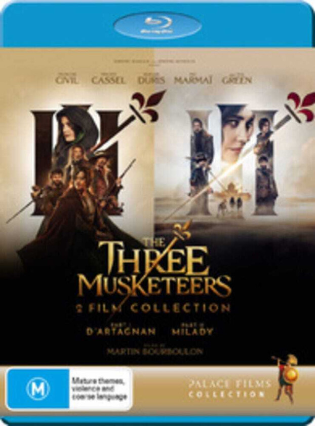 Three Musketeers: 2 Film Collection Bluray