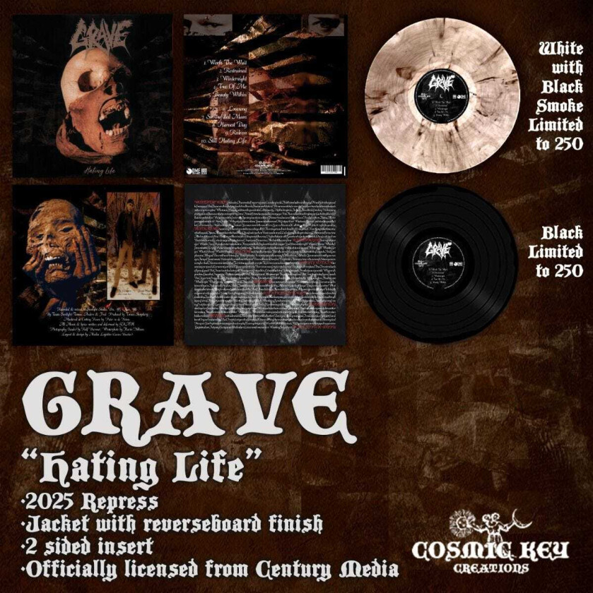 Grave Hating Life LP/Vinyl