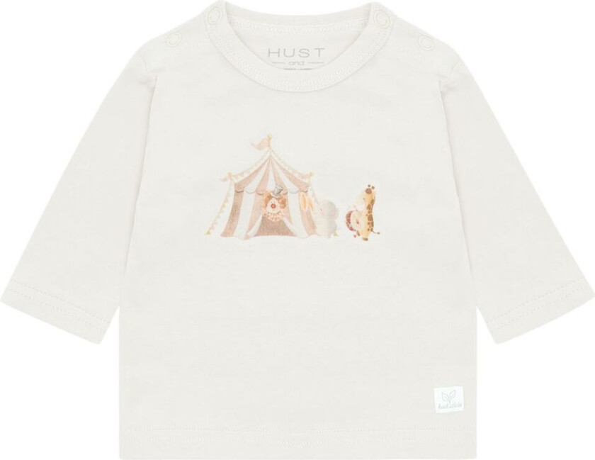 Alex Langermet T-skjorte Snow White | Hvit | 80 cm