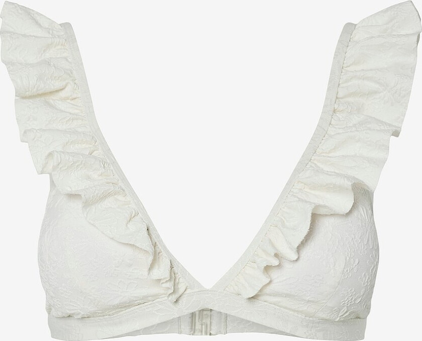 Bikini-BH pcLada Bikini Top Sww BC - Hvit