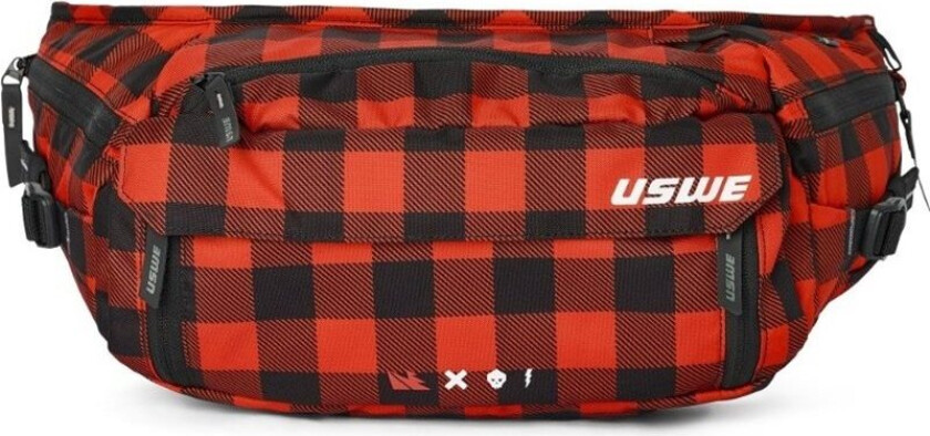 Waist 6L Hip Pack Flannel Red