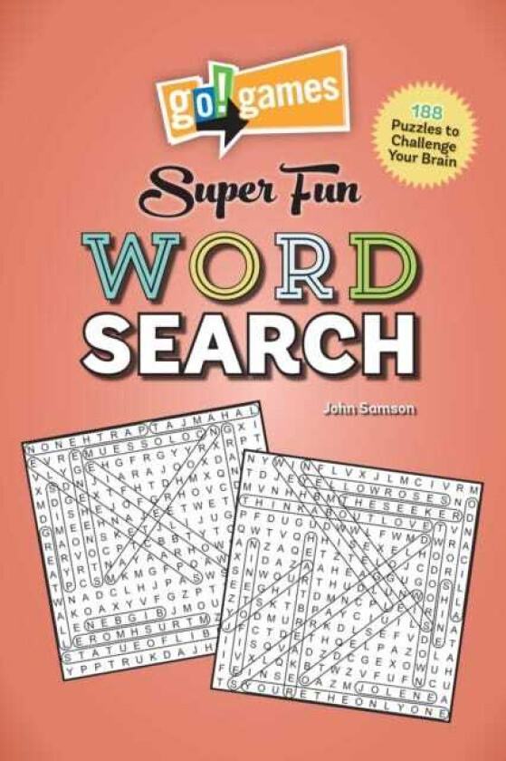 Go!Games Super Fun Word Search 188 Puzzles to Challenge Your Brain