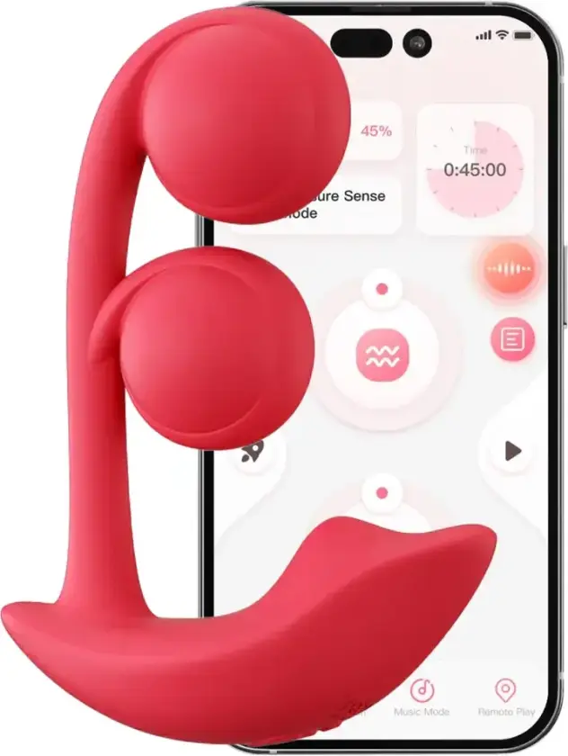 Melody Twin Balls Clit & G-Spot Vibrator