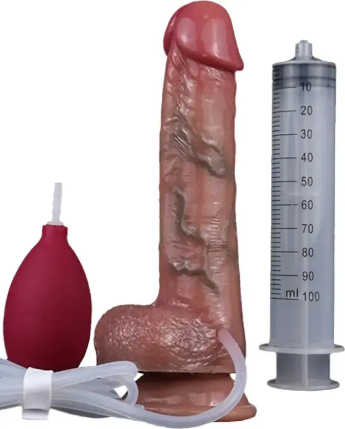 Skinnier Ejaculating Dildo 18 cm