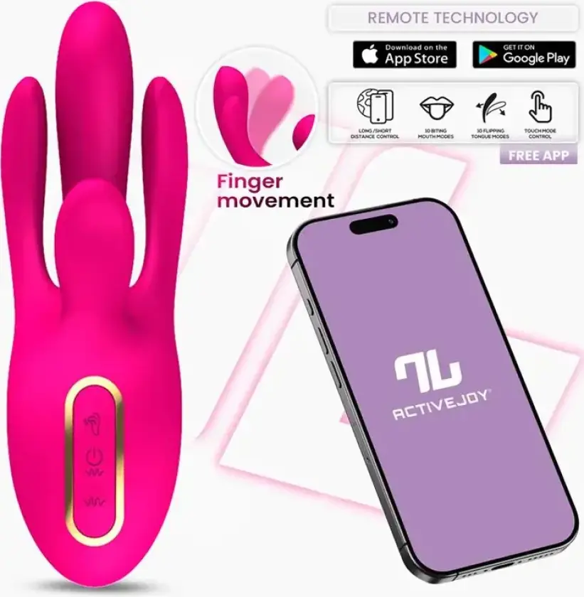 Derek Vibe With Finger Function 3 Motors & App