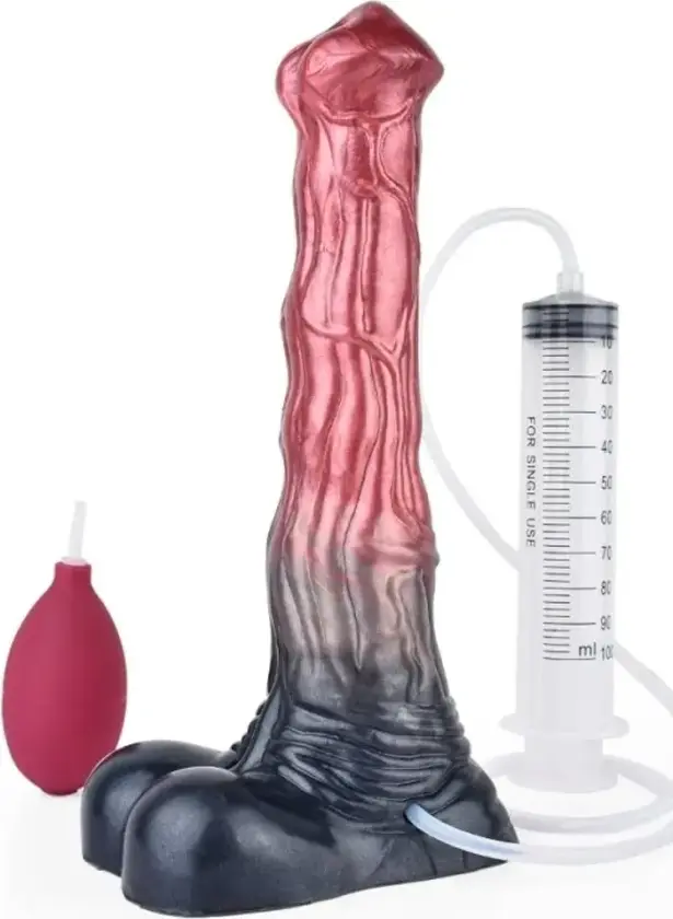 Judi Jumpy Squirt Dildo 26 cm