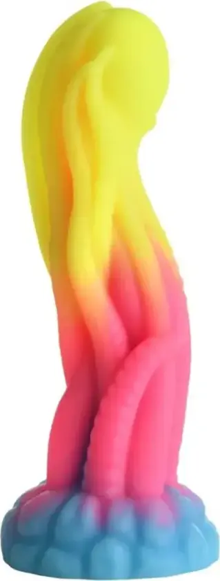 Tenta-Glow Glow-In-The-Dark Dildo 21,6 cm