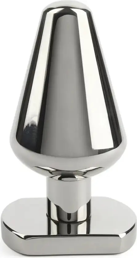Heavy Steel Butt Plug Medium