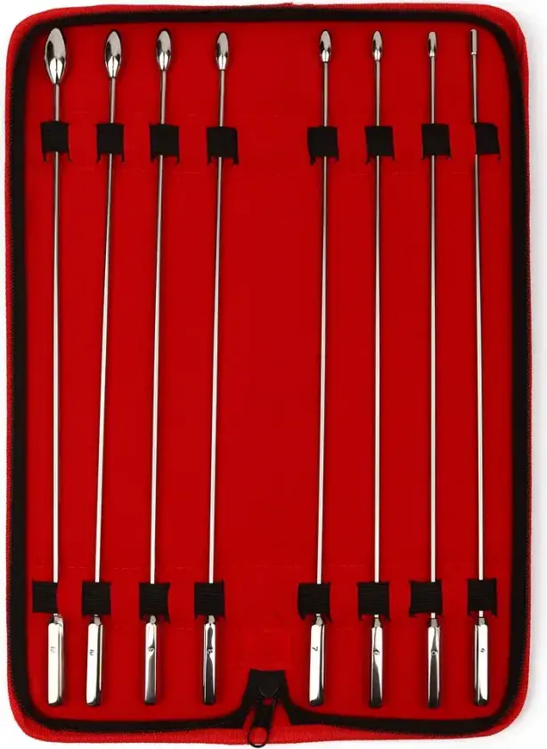 Rosebud Urethral Sounds 8-pack