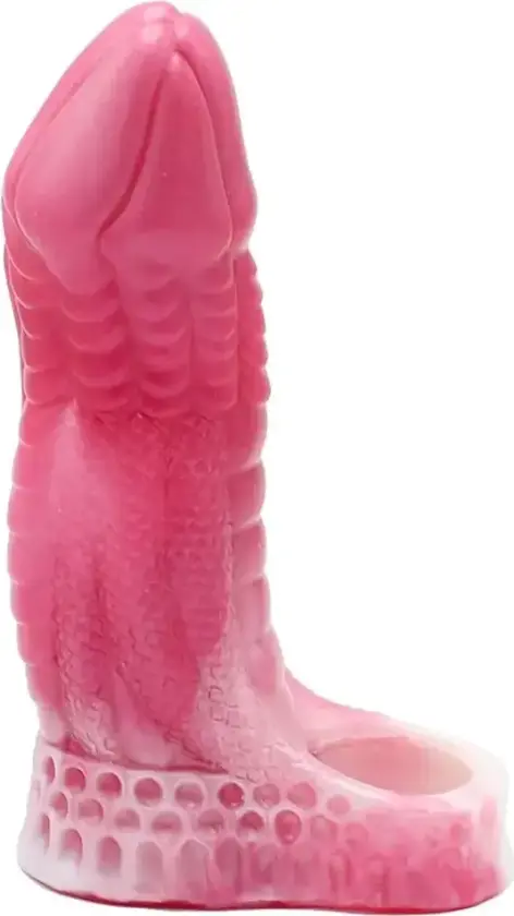 Monster Penis Sheath Leezard Pink 16,5 cm