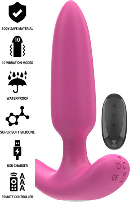 Ross Anal Plug 10 Vibrations Remote Control