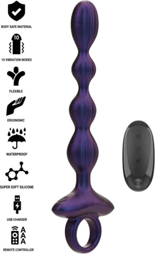 Jackie Vibrating Anal Plug Remote Control