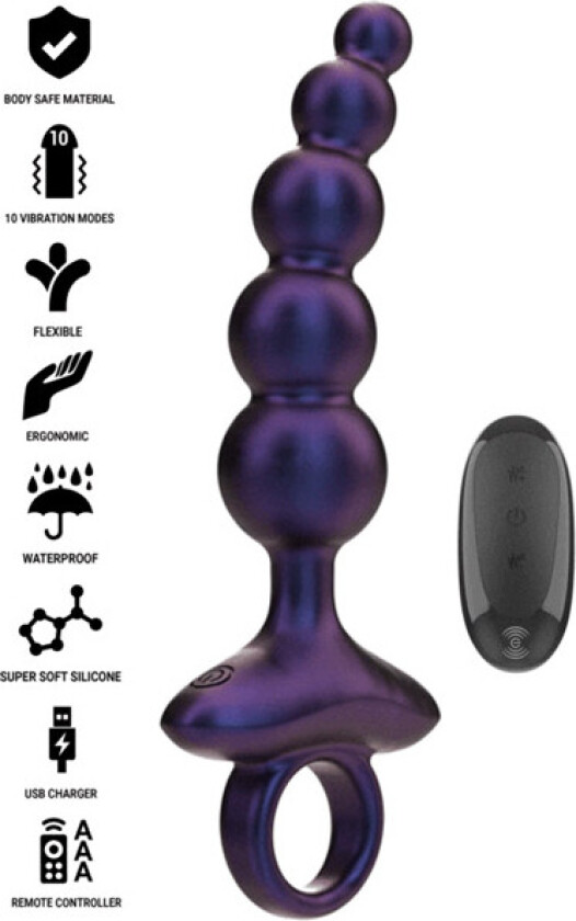 Tito Vibrating Anal Plug Remote Control