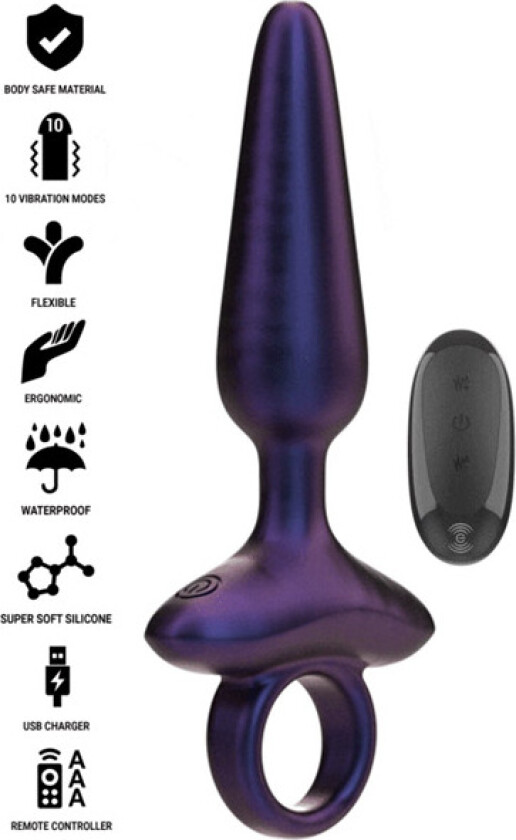 Marlon Vibrating Anal Plug Remote Control