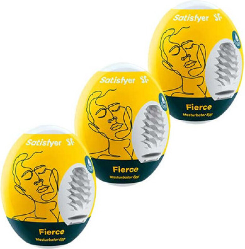 Masturbator Egg Fierce 3-pcs