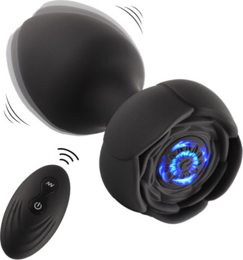 Vibrating Butt Plug With Remote Control