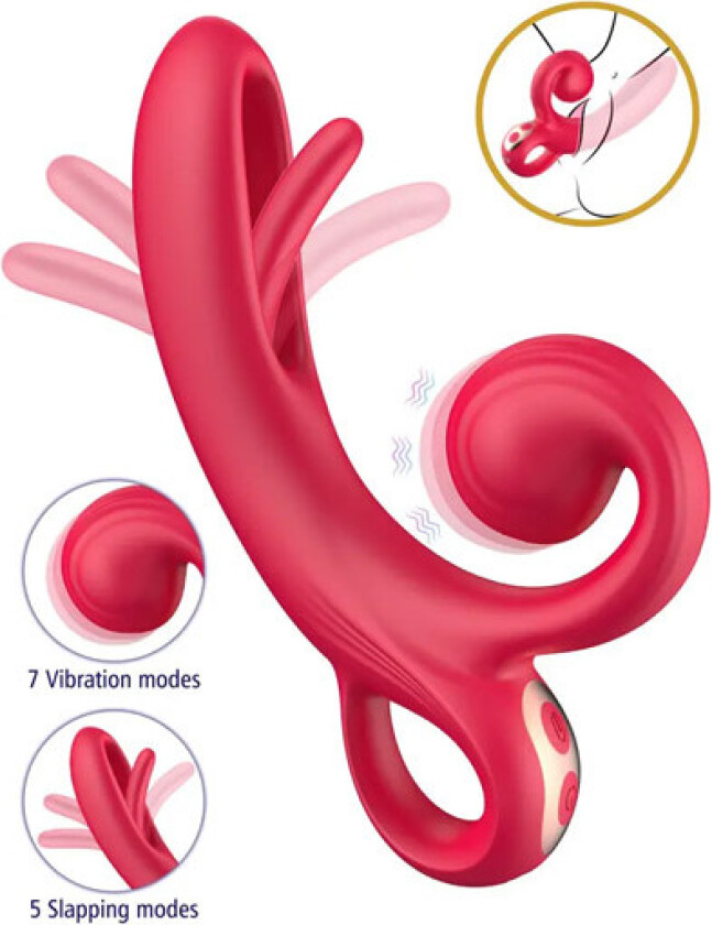 Vibrator With Tongue & Clitoral Stimulation