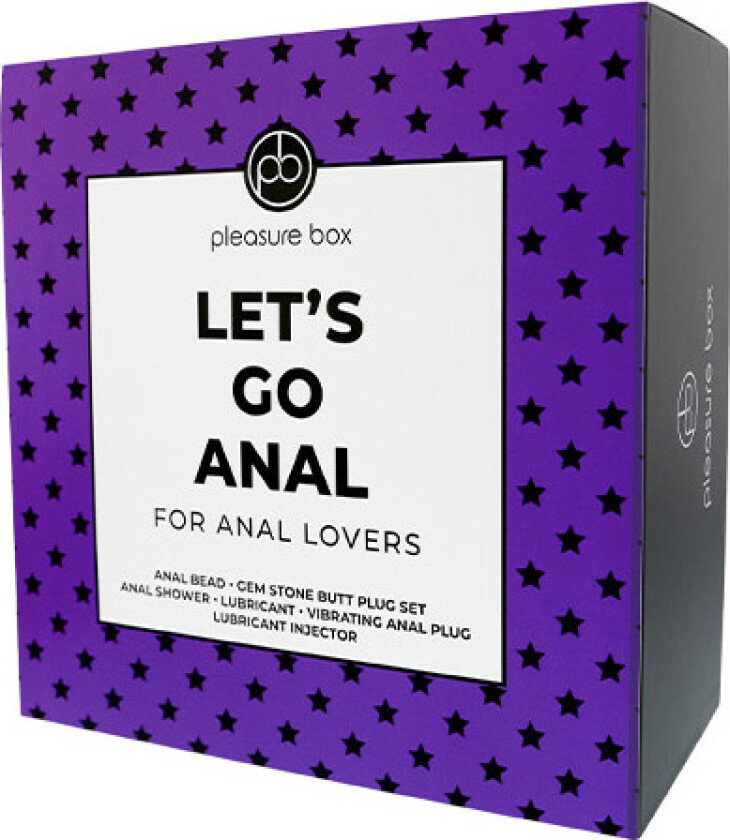 Let’s Go Anal Pleasure Box for Anal Lovers