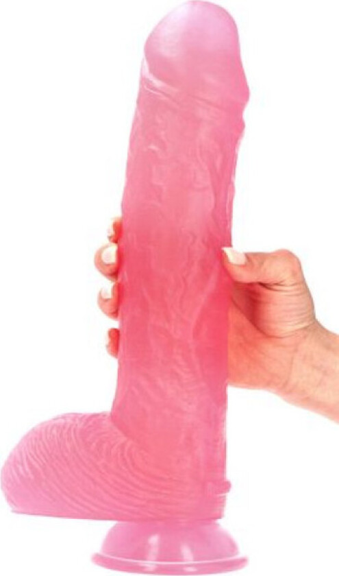 Spartaco Dildo Transparent Pink 32,5 cm