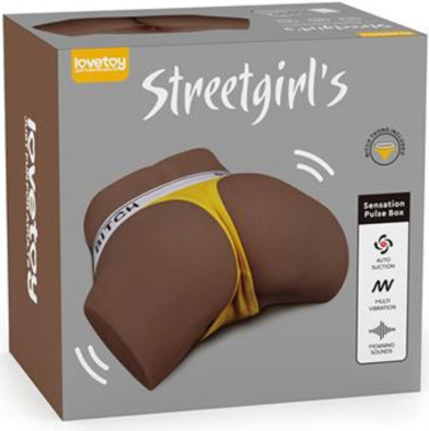 Streetgirl #16 Masturbator With Vibration & Moans Brown