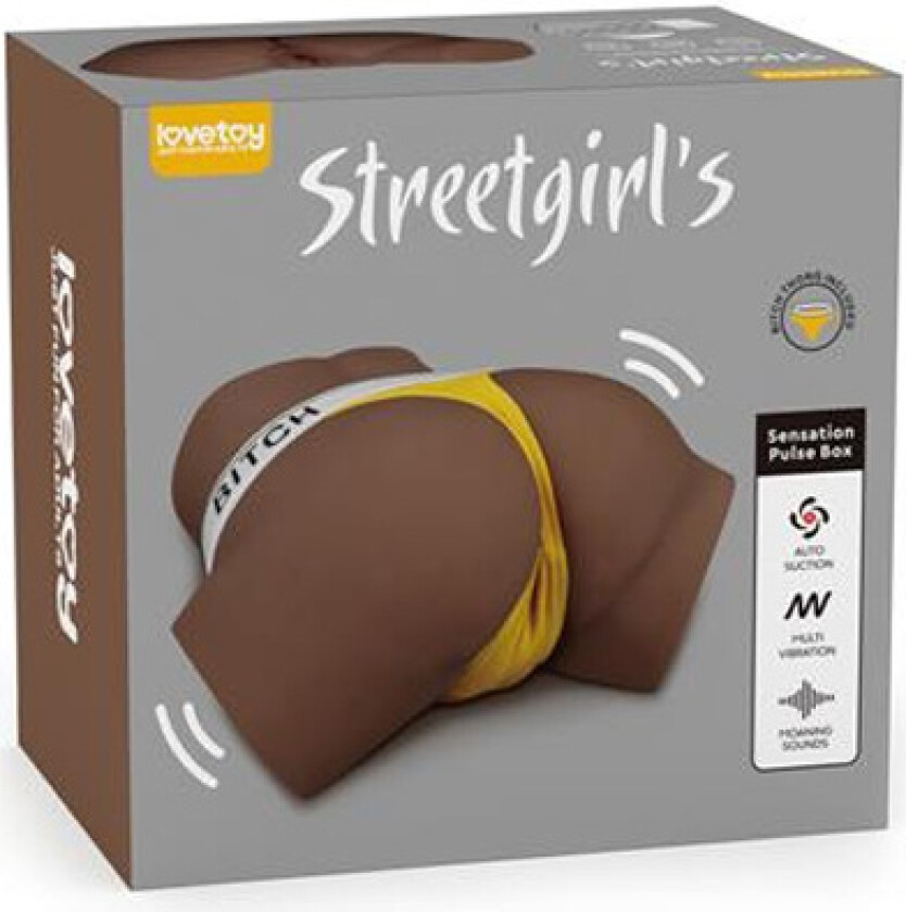 Streetgirl #15 Masturbator With Vibration & Moans Brown