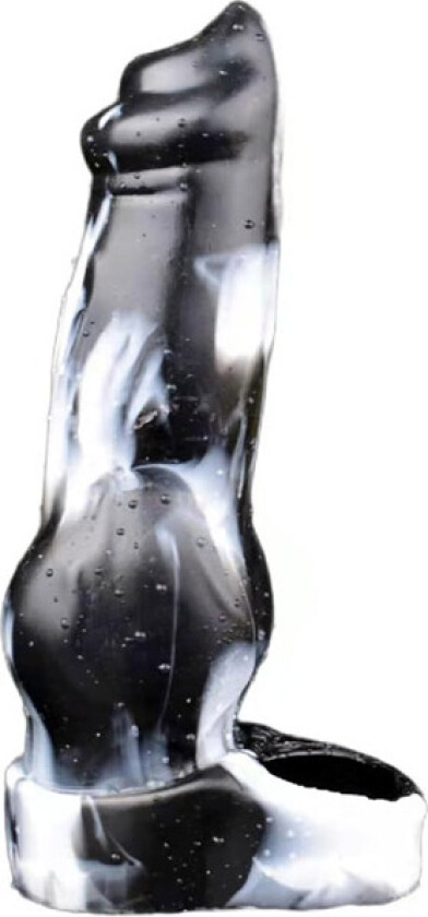 Stonewell Penis Sleeve Black/White 17 cm