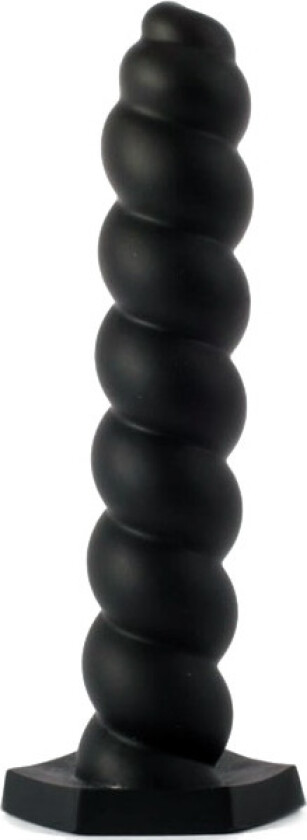Butt Plug Silicone Black Medium 24 cm