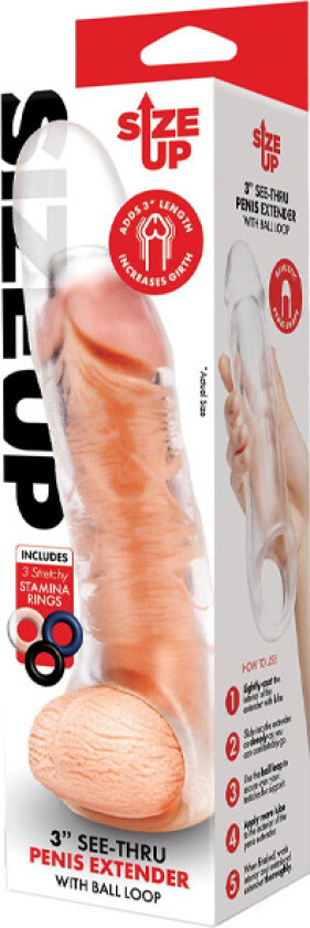 Penis Extender With Ball Loop Extra Girthy