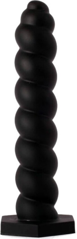 Silicone Butt Plug Black Small 20 cm