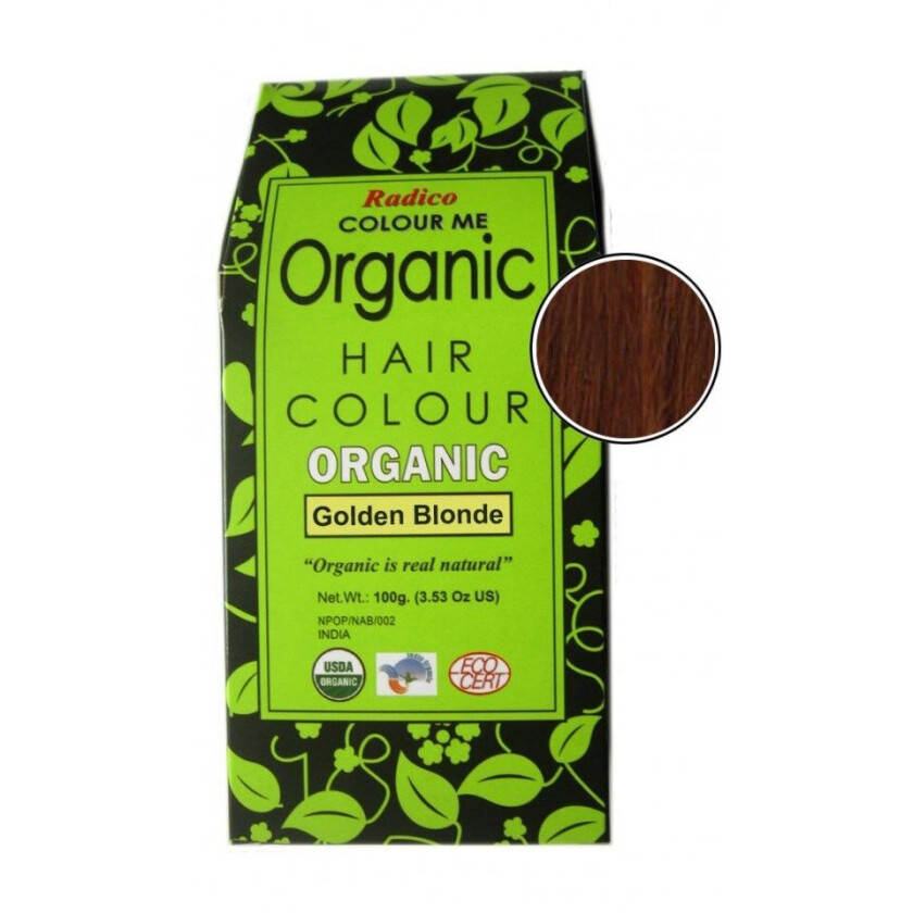 Colour Me Organic Golden Blonde Golden Blonde