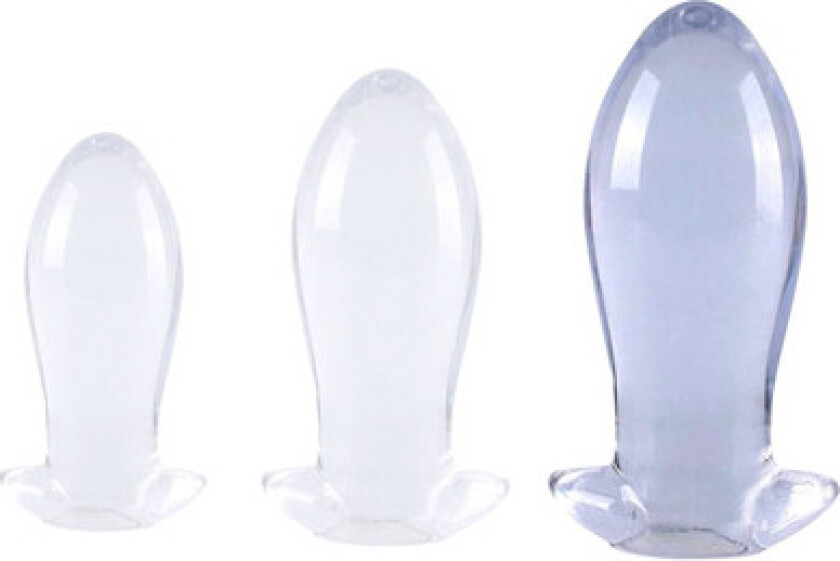 Clear Transparent Plug XL 18,5 cm