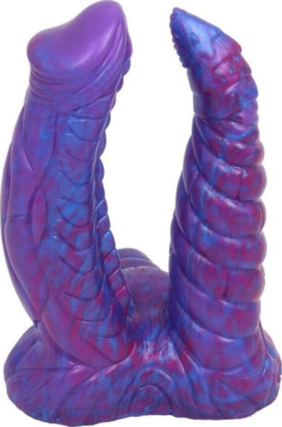 Double Dildo Orphox Purple 18,5 cm