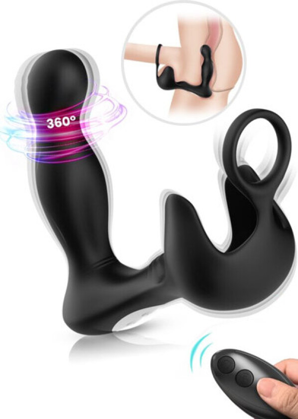 Vibrator Anal, Stimulator & Ring With Remote