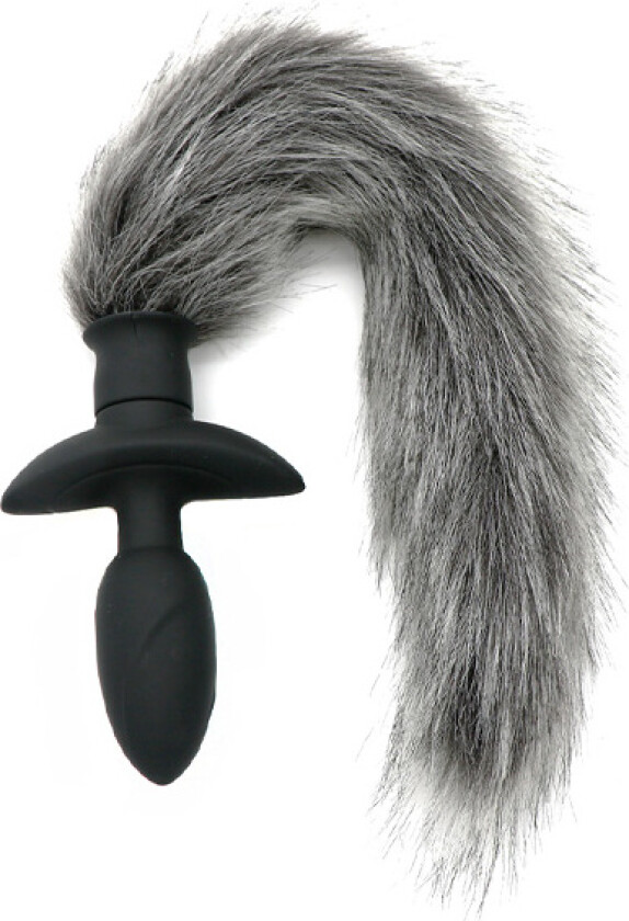 Rotating Plug With Grey Fur