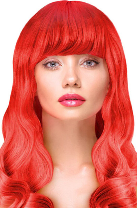 Party Wig Long Wavy Red Hair