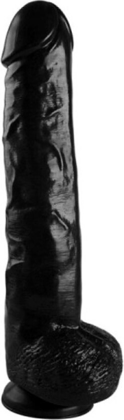 Super-Sized Dildo Black 46 cm