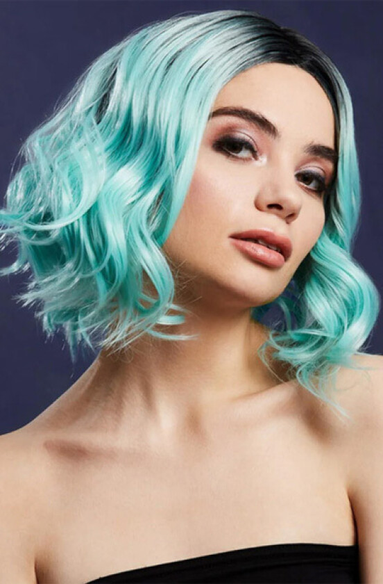 Kourtney Wig Two Toned Blend Peppermint