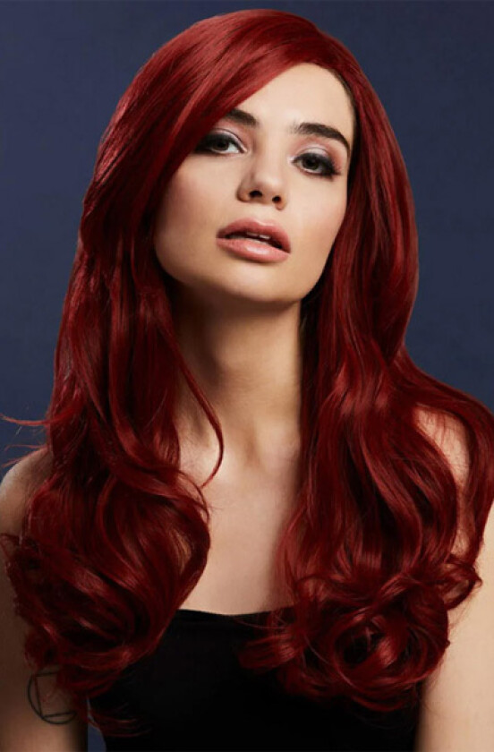 Khloe Wig True Blend Ruby Red