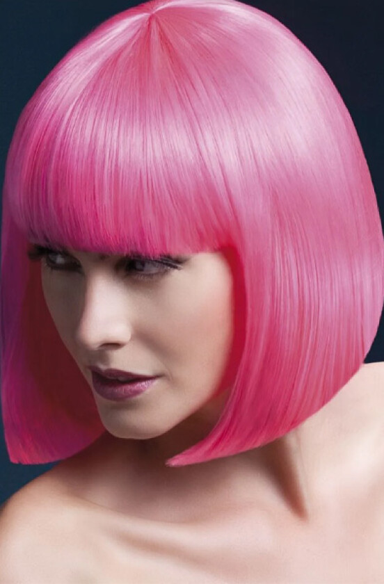Elise Wig Neon Pink