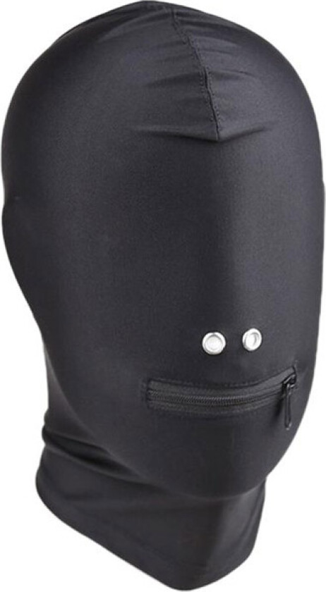 Full Cover Hood With Zipper In The Mouth