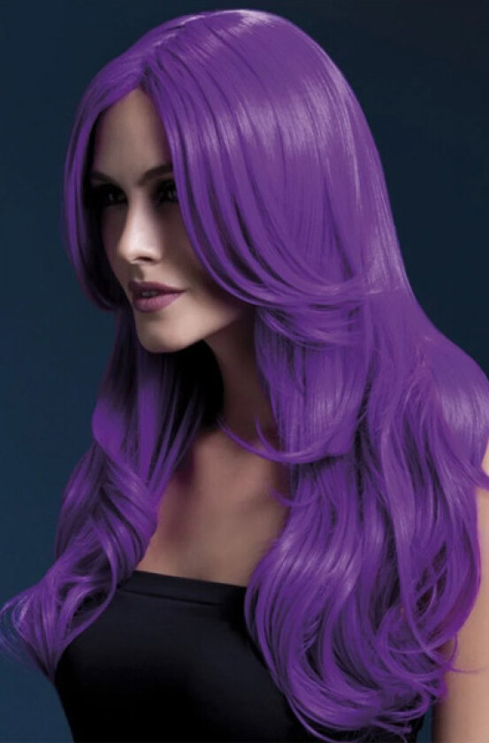 Khloe Wig Neon Purple