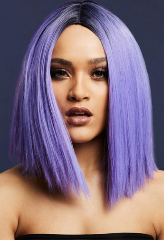 Kylie Wig Two Toned Blend Violet