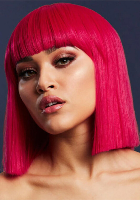 Lola Wig Magenta Pink