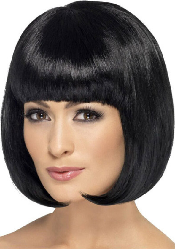 Partyrama Short Bob Wig Black