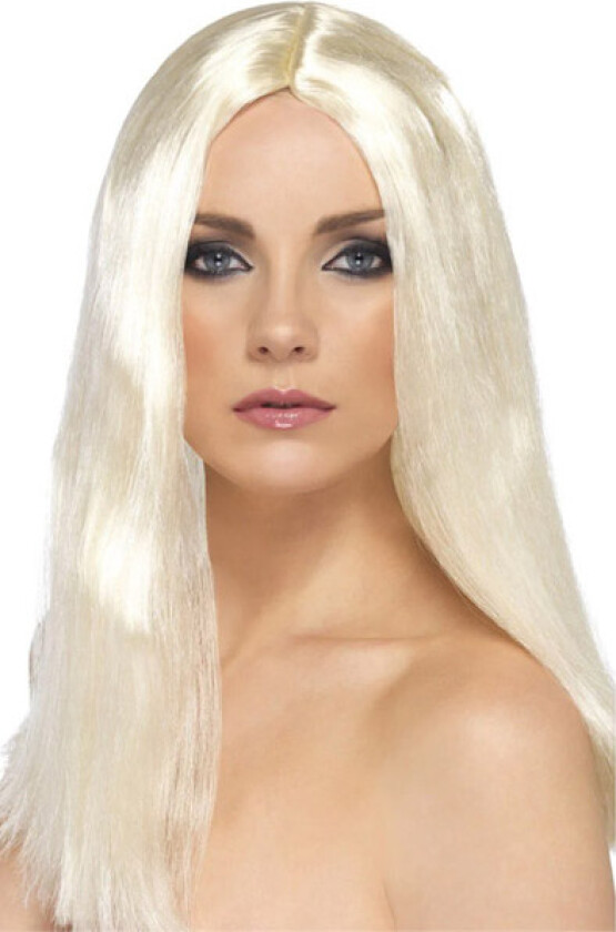 Star Style Long Straight Wig Blonde