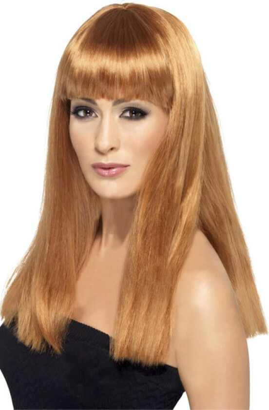 Glamourama Long Straight Wig Auburn