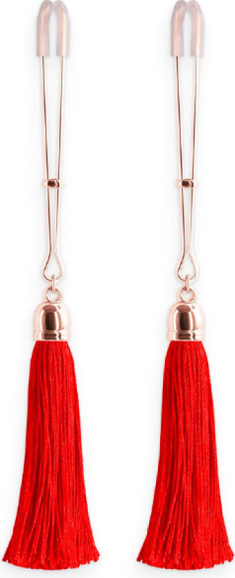 Bound Nipple Clamps T1 Red