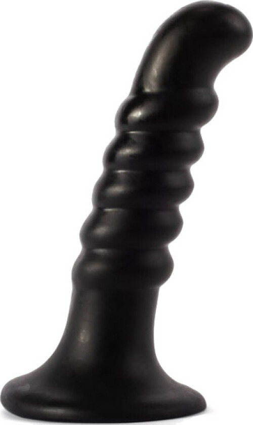 Extra Girthy Butt Plug Black 25 cm